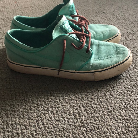 Teal Stefan Janoski Nike’s - Picture 2 of 6